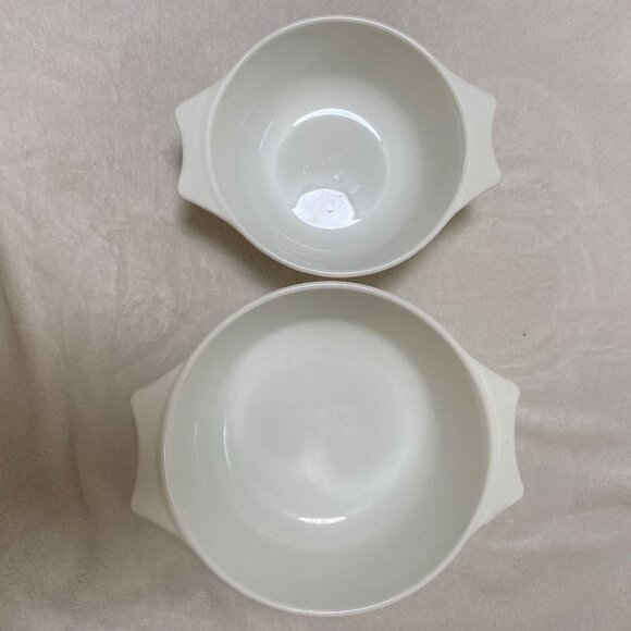 English Pyrex Blue Iris Floral Casserole Dishes 1 Qt & 1.5Qt NO LIDS - Picture 10 of 12